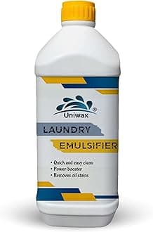 uniwax laundry emulsifier & detergent booster oil stain remover Whitening Con...