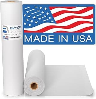 White Kraft Butcher Paper - 18'' x 150' - Versatile & Durable Butcher Paper Roll for Packaging, Grilling, Smoking Meat and Barbecue - Unwaxed & Uncoated Butcher Paper for Sublimation
