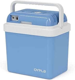 Oypla 24L 240V AC & 12V DC Coolbox Hot Cold Portable Electric Summer Cool Picnic Box