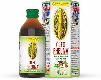 - Oleo Rheuma Herbal Liniment |Kalonji, Cinnamon, Clove, Mint & Mustard Oil (100ml)