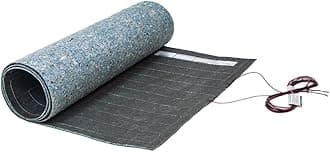 In Floor Heating System Under Tile, 240V, 24 Sqft, 3 ft x 8 ft, Tile Heated Floor System, Radiant Floor Heating System