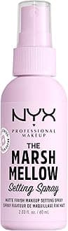 NYX PROFESSIONAL MAKEUP Marshmellow Makeup Setting Spray, Matte Setting Spray Mist for 16HR Make Up Wear - Long-Lasting, Vegan Formula