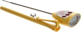 Atkins DFP450W Digital Pocket Test Waterproof Thermometer; -40 to 450°F with Protective Case, Battery, and Pocket Clip; Ideal for Industrial, Environmental, Portable, and Precision Measurement