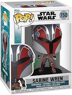 POP Star Wars: Ahsoka - Sabine Wren - Star Wars Ahsoka - Collectable Vinyl Figure - Gift Idea - Official Merchandise - for Kids & Adults - TV Fans - Model Figure for Collectors and Display