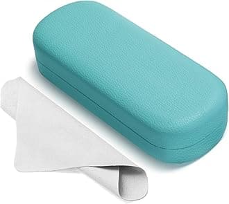 Marvolia Glasses Case Large Hard Shell Eyeglasses Case PU Leather Protective Case for Sunglasses Eyeglasses