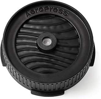 Flow Control Filter Cap, Stops Drip for Full Control Over Grind Size & Time, Brew Classics, Espresso Style, Lattes, Cold Brew & More, Fits Standard Size AeroPress Manual Coffee Maker