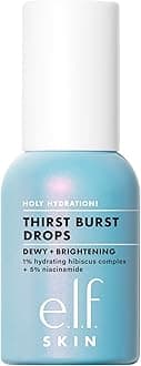 SKIN Holy Hydration! Thirst Burst Drops, Serum For A Radiant Complexion Instantly & Over Time, Made With Hyaluronic Acid, Vegan & Cruelty-Free