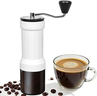 Mini Manual Coffee Grinder with 40 Adjustable Settings