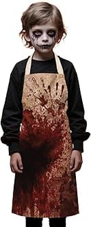 Kids Apron Costume Prop for Girls Boys Cosplay Party Cooking Baking