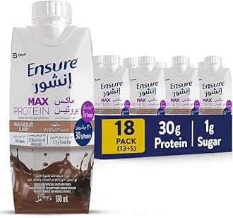 Max Protein Nutritional Shake Milk Chocolate, 18 x 330 ml (Pack of 18)