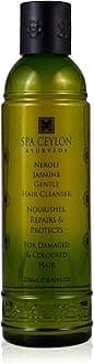 Spa Ceylon Luxury Ayurveda Spa Ceylon Luxury Ayurveda Neroli Jasmine Aromaveda Hair Cleanser, 1.9 Inch X 1.1 Inch X 7.2 Inch, 250 ml