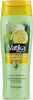 Refreshing Lemon Multivitamin Shampoo - 400ml, Guards Against Dandruff, Formulated With Citrus Lemon, Yoghurt, & Mint, Promotes Maximum Hair Health