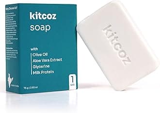 Kitcoz Anti Fungal & Anti Bacterial Soap For Intensive Fungal Infections of The Skin | Anti Itching Soap - Good for All Types of Skin (75gm)