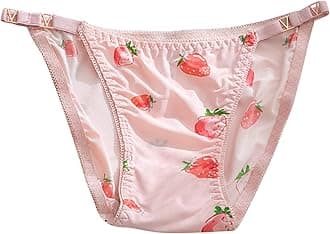 - Waist Sexy 1 Underwear Print Lingerie Women's Panties Women's Panties Ski Underwear Men's Set Short, pink, M