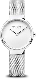 Damen Uhr Quarz Movement - Max René Collection mit Edelstahl und Saphirglas 15531-XXX Armbandsuhren - Wasserdicht: 5 ATM