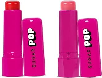 SUGAR POP Nourishing Lip Balm Pack of 2 | Shea-Butter & Avocado Oil Infused | Moisturizing & Hydrating | Intense Care | 9 gm - Cherry & Vanilla