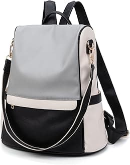 CHERUTY Women Backpack Purse PU Leather Anti-theft Casual Shoulder Bag Fashion Ladies Satchel Bags