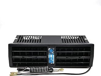 Vocado Jet Air Circulating Roof Fan Unit for Cars, Cooling Fan for Car Jet Blower with Clamps, Lightweight & Durable, Suitable for Vans, Cars, Auto Rickshaw (Black)