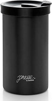 PRESSE by Bobble French Coffee Press And Insulated Stainless Steel Travel Tumbler for On-The-Go Brewing - 13 oz