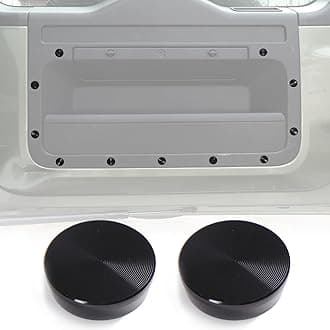 Screw Decorative Cover for 2020-2023 Land Rover Defender Accessories, 11 PCS Aluminum Alloy Car Screw Protection Cover Trim (Tailgate)