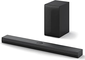 S70TY 3.1.1-Channel QNED TV Matching Soundbar, Dolby Atmos, Wow Orchestra, Rear Speaker Ready, Wireless Subwoofer