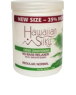Hawaiian Silky no base relaxer, regular, White, 20 Ounce
