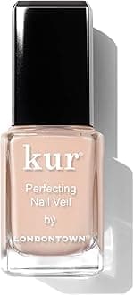 LONDONTOWN Nail Veil #1 Enhancing Nail Care Color and Formula, Apricot Beige Tint, 0.4 fl. oz.