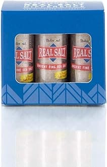 Redmond Real Sea Salt - Natural Unrefined Gluten Free Fine, 0.21 Ounce Pocket Shaker (6 Pack)