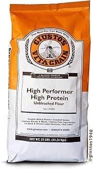 Giusto's Vita-Grain High Performer High Protein Unbleached Bread Flour, 25lb Bag