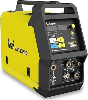 Weldpro Omni 210 Dual Voltage 115V/230V AC/DC Multi-Process Welder - MIG/Flux Core/Stick/ACDC High Frequency TIG with Pulser and Aluminum Balance/Frequency Control 3 year warranty welding machine