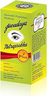 Netraprabha + Plus Ayurvedic Herbal Eye Drops for Refreshing, Dry Eye (5 ml)