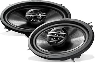 G-Series TS-G4620S 4” x 6” 2-Way Speakers (Pair) – 210W Max, Balanced Sound + Smooth Treble, Great Stock Replacement, High-Efficiency Speaker Designed for OEM Power