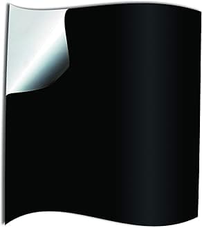 50 Tile Stickers 6 x 6 inch Black Transfers Covers for Kitchen Bathroom 15 x 15cm Square Wall Tile DIY Stick On Wall Peel and Stick Tile Style Decals Stickers Transfers