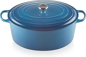 Le CreusetEnameled Cast Iron Signature Oval Dutch Oven, 15.5 qt., Marseille