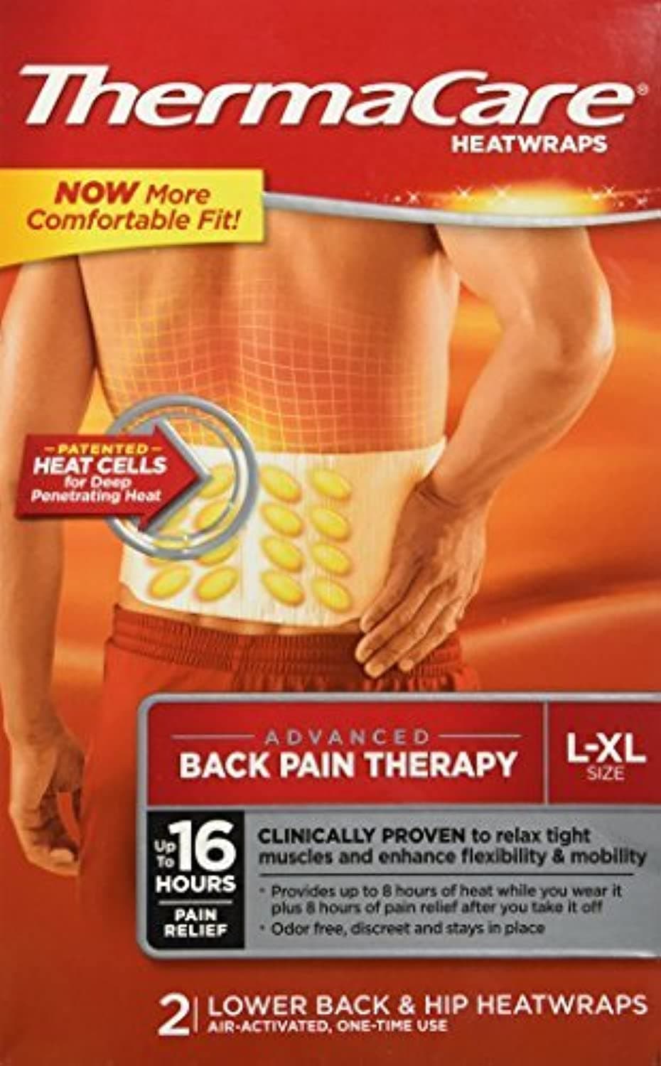 Advanced Back Pain Therapy Heatwraps