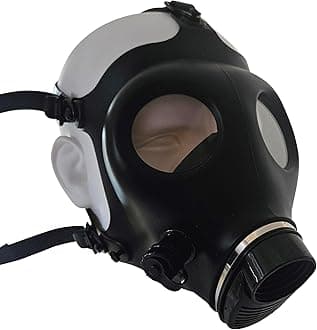 Face Mask Protection Halloween for Industrial Use, Home Projects, Painting, Welding, Prepping, Emergency Preparedness Mask Only (Filter Sold Separately)