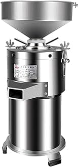 Upgraded Commercial Electric Sesame Butter Machine Stainless Steel Sesame Mill Grinding 30kg/h Household Automatic Mill Grinding Machine for Tahini Butter, Almond Butter