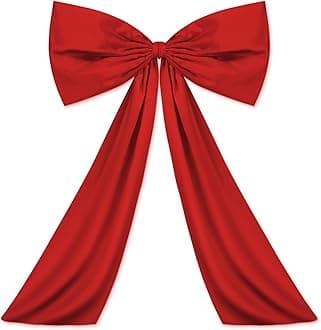Large Red Bow