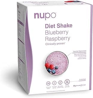Diet Shake Blueberry Raspberry – Premium diet shake for weight loss, complete meal replacement for weight loss, 12 servings, gluten-free, GMO free