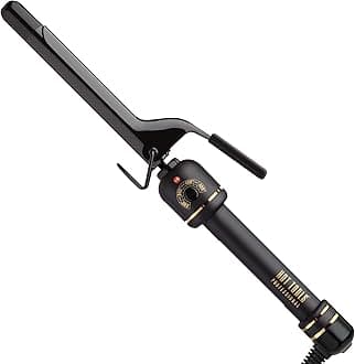 Professional Black Gold Curling Iron/Wand, 3/4 inch