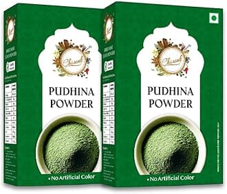 - Chounk Pure And Natural Mint Powder - 200 Grams (100 Grams X Pack of 2) | Pudina Powder with No Added Flavors & No Preservatives | Dry Mint Leaves Powder