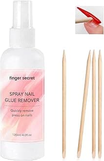 Gadcrystal Spray Nail Glue Remover 120ml 4fl.oz, Professional for Wear Press On Nails, Easily & Quickly Remove Fake Tips, Debonder