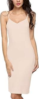 Women's Underdress Women Underskirts Nightdress Sleepwear Sexy Negligee Bodice Dress with Straps Dresses