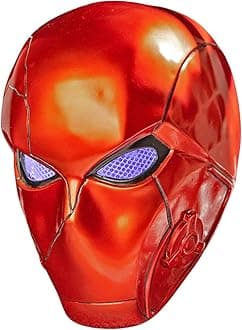 Red Anti-Hero Resin Helmet for Adults Full Face Anime Mask Men Halloween Cosp...