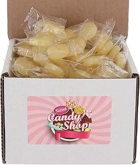 SECRET CANDY SHOPLifesavers Fruit Hard Candy Bulk in Box (Individually Wrapped) (Pineapple, 1lb)