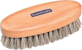Sapphire Oval Horsehair Brush Grey