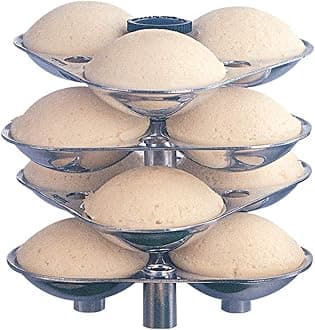 Hawkins G05 Mini Idli Stand for Pressure Cooker, Mettalic Small