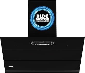 QuietPro Plus BLDC 1800m3/hr 90cm Slant Chimney| Filterless Intelligent Autoclean| Built In Oil Collector| Touch+Motion Sensor Control|10Yrs Motor & 2Yrs Overall Warranty (CHD-QPPI90FLE-IND)