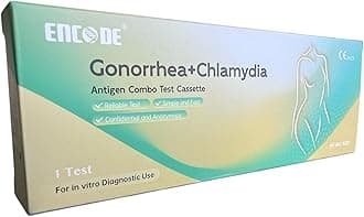 Chlamydia and Gonorrhea Home Test STI Pack for Man Woman