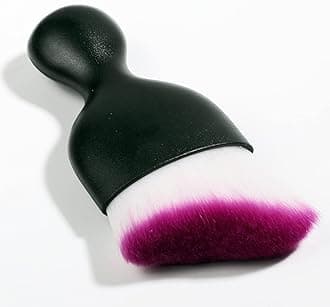 AOCISKA Car Interior Detailing Brush, Soft Bristle Dusting Brush, Car Dash Duster, Black&Purple